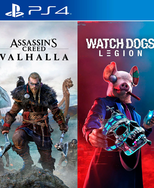 Assassin's Creed Valhalla + Watch Dogs Legion