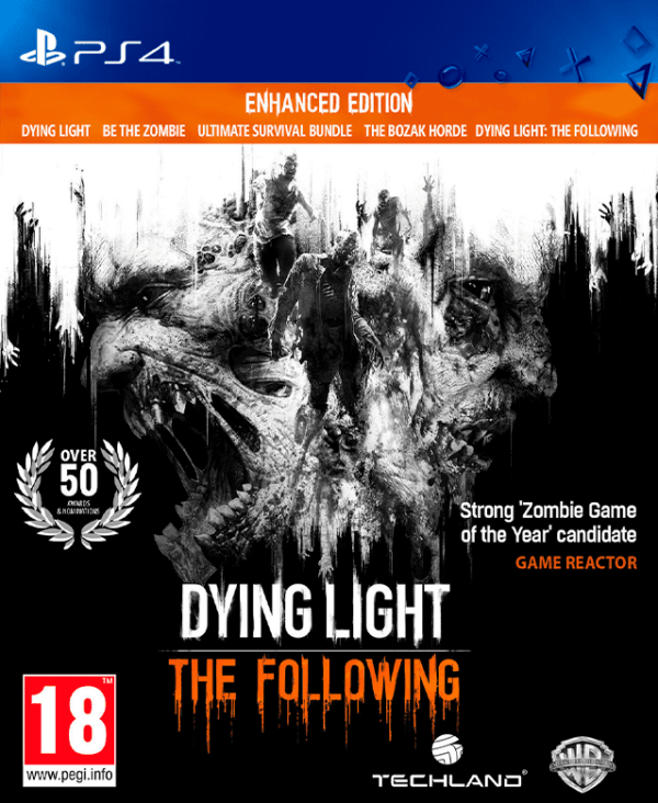 Portada de Dying Light: The Following – Enhanced Edition para PlayStation 4 y PlayStation 5