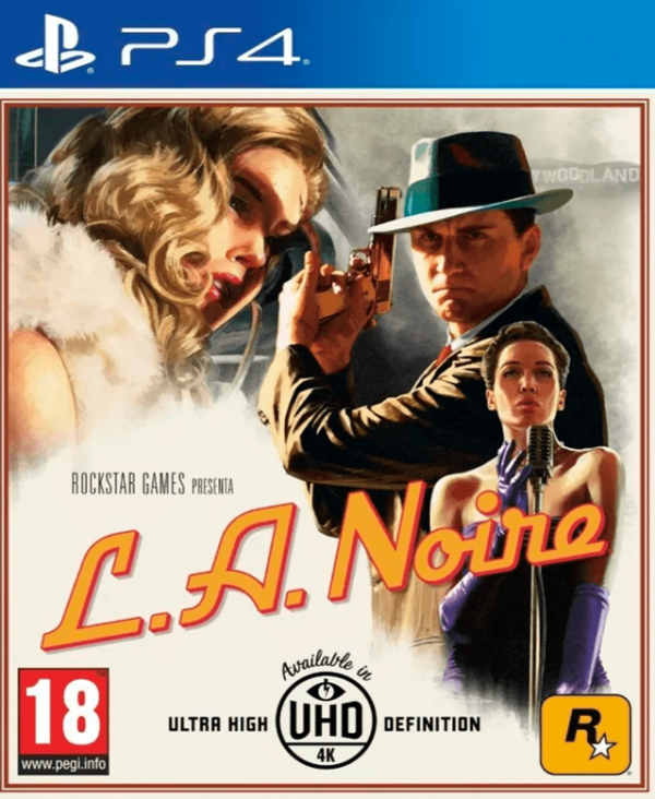 Portada de L.A. Noire para PlayStation 4