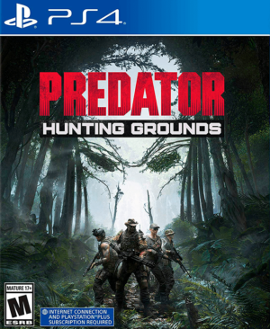 Predator Hunting Grounds, juego de acción multijugador asimétrico 4v1, Depredador con Cañón de Plasma.