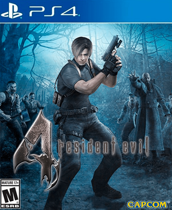 Portada de Resident Evil 4 para PlayStation 4