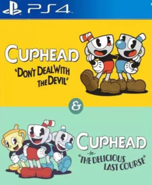 Portada de Cuphead & The Delicious Last Course para PlayStation 4