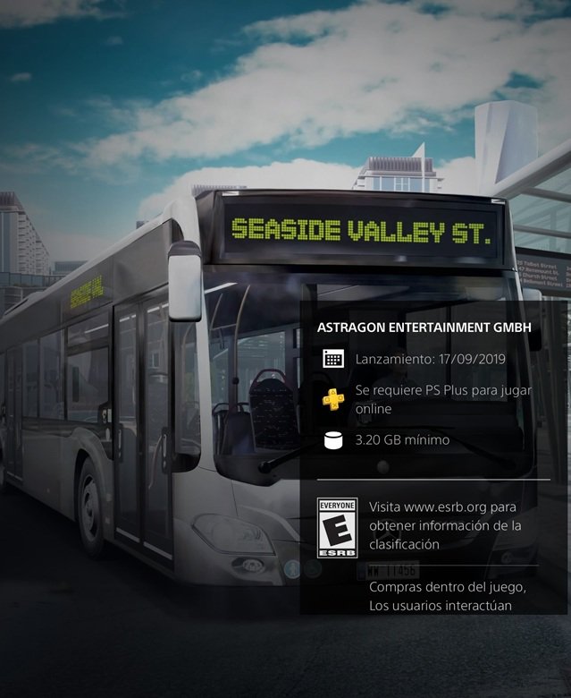 Bus Simulator PS5 retro - Imagen 2