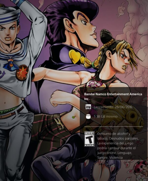 Jojo's Bizarre Adventure Eyes of Heaven (latino) - Image 2
