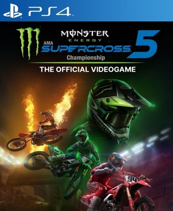 Monster Energy Supercross the Official Videogame 5 (textos en español)