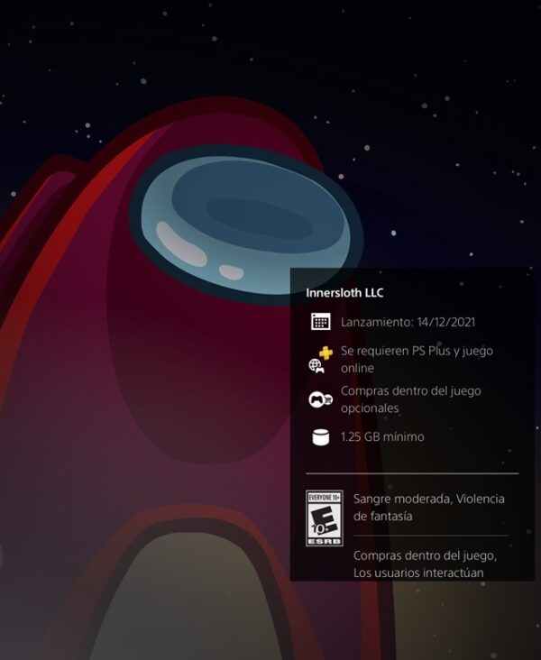 Among Us PS5 (latino) - Image 2
