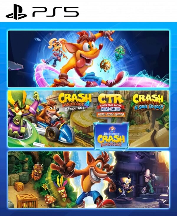 Crash Bandicoot Crashiversary Bundle PS5 (latino)