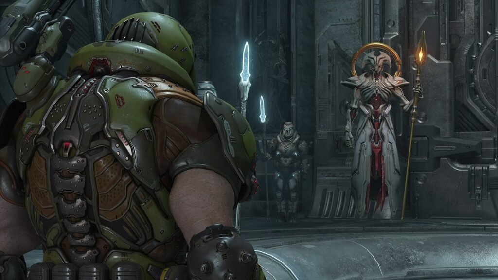 DOOM Eternal PlayStation 5, portada del videojuego.