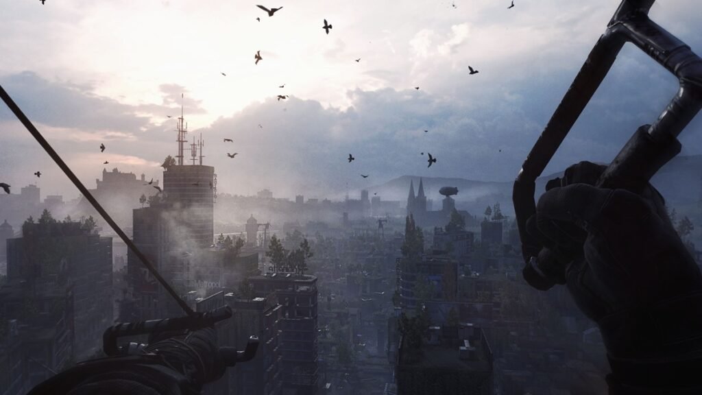 Combate contra infectados con armas cuerpo a cuerpo en Dying Light 2 PS5.