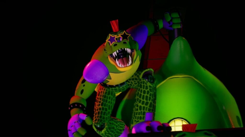 Gregory y Freddy Fazbear en FNAF Security Breach para PlayStation 5