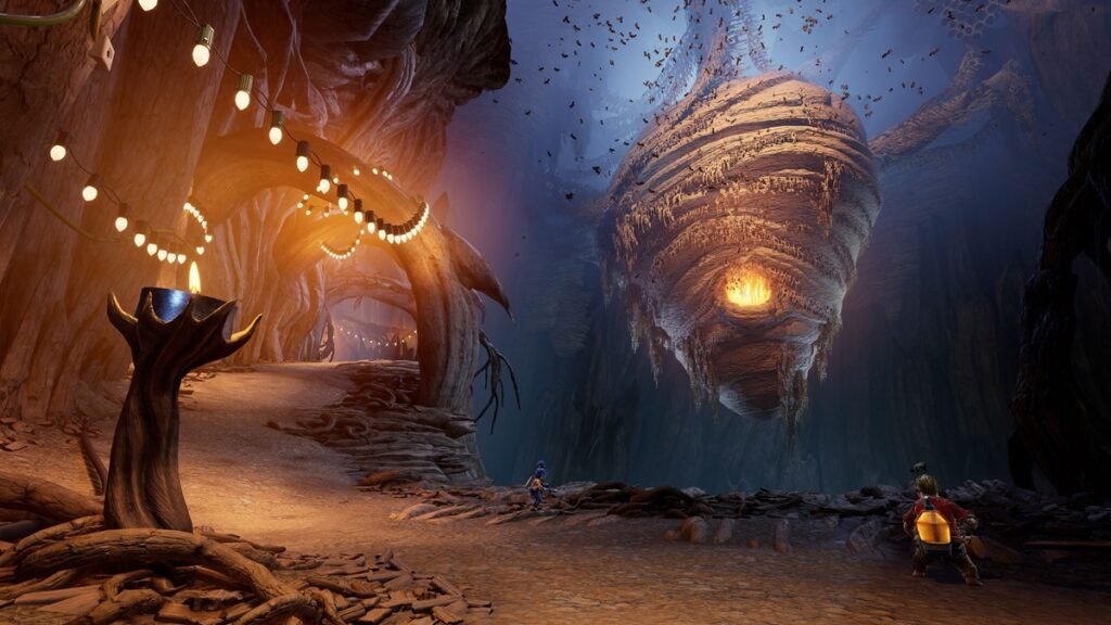 Cody y May en It Takes Two, aventura cooperativa para PlayStation 5 y PlayStation 4.