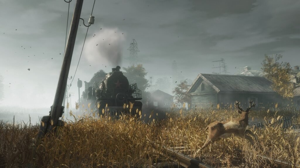 Metro Exodus para PS4 y PS5, videojuego digital de acción y supervivencia en un mundo postapocalíptico.