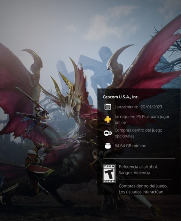 Monster Hunter Rise PS5 (textos en español) - Image 2