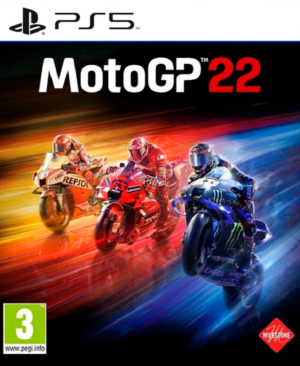 Portada del juego digital MotoGP 22 para PlayStation 5 en Store Gaming.