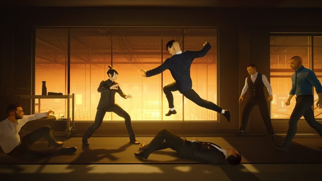 Gameplay de Sifu en PS5 con combates cuerpo a cuerpo y técnicas de kung fu