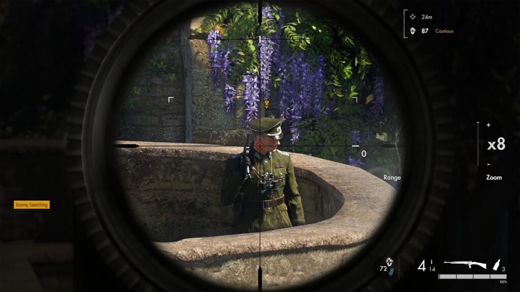 Sniper Elite 5 para PS5 y PS4, juego digital de disparos tácticos y francotiradores