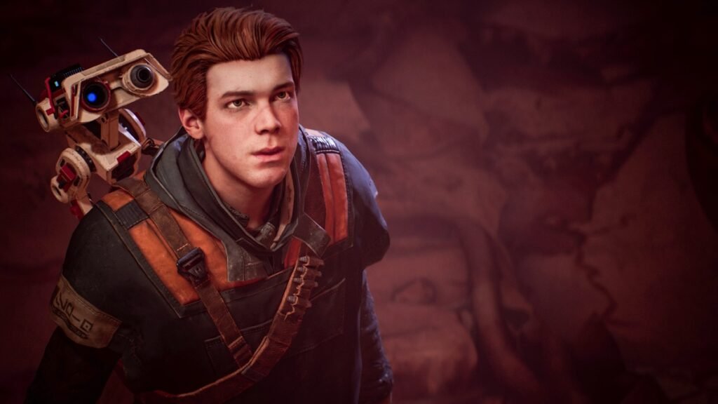 Cal Kestis y BD-1 en Star Wars Jedi Fallen Order para PlayStation 5