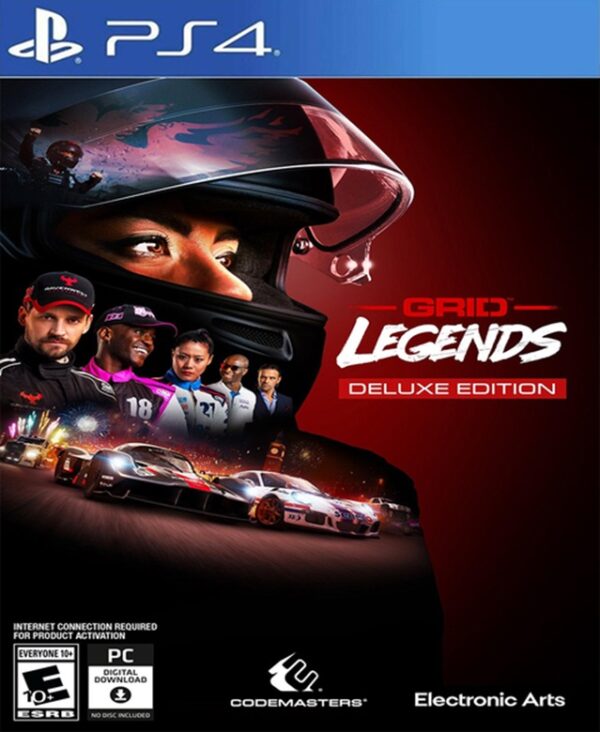 GRID Legends: Deluxe Edition para PS4 y PS5 – Juego de carreras con contenido adicional exclusivo
