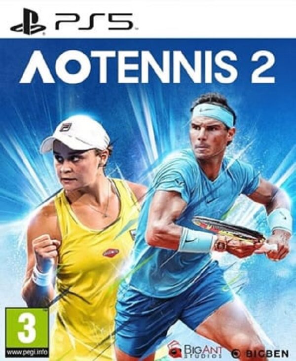 AO Tennis 2 - PS5 Retro (textos en español)