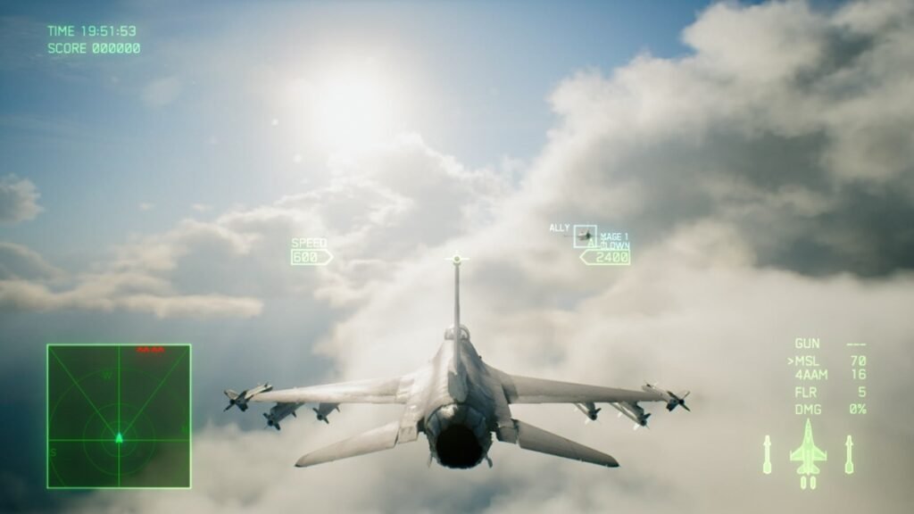 Ace Combat 7 Skies Unknown PS4 compatible con PS5 juego de combate aéreo
