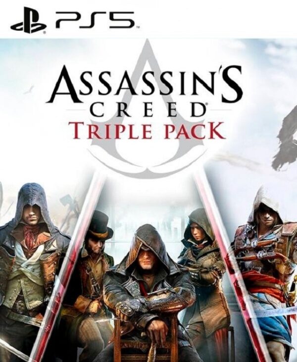 Assassin's Creed Triple Pack PS5 Retro