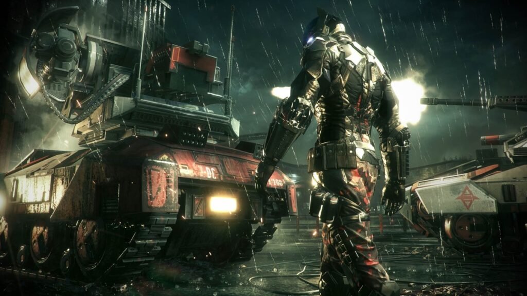 Batman Arkham Knight gameplay PS5