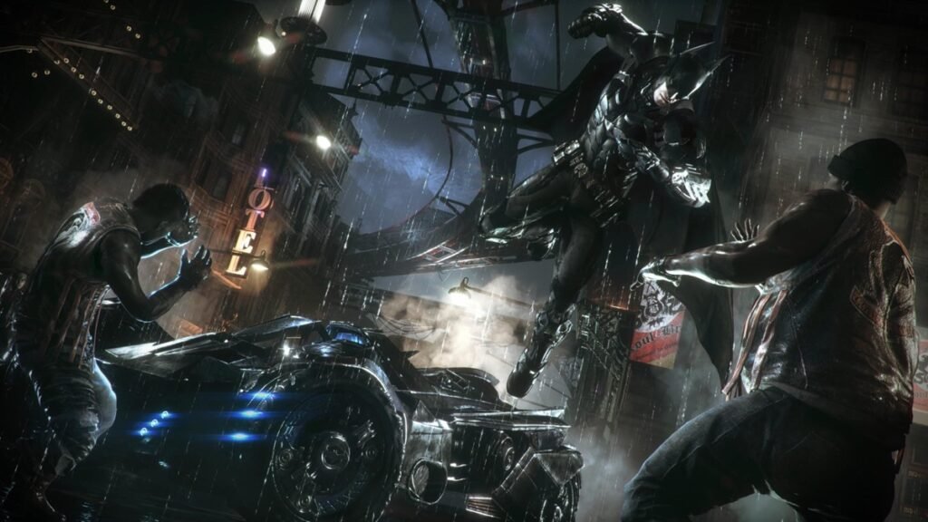 Batman Arkham Knight Gotham City PS5