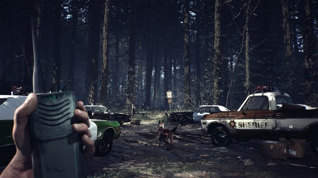 Blair Witch gameplay PS4 PS5 bosque de Black Hills