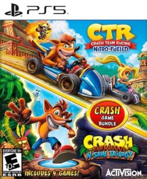 Crash Bandicoot bundle PS5 retrocompatible – Crash en plataformas y karting Nitro-Fueled