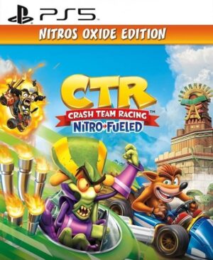 Crash Team Racing Nitro‑Fueled Nitros Oxide Edition PS5 retrocompatible – Nitros Oxide y kart aerodeslizador