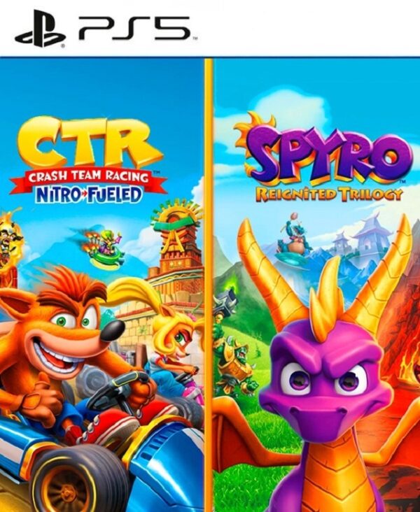 Crash Team Racing Nitro-Fueled + Spyro PS5 Retro