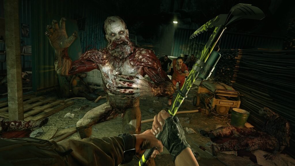 Combate contra zombis y movimientos de parkour en Dying Light The Following Enhanced Edition.