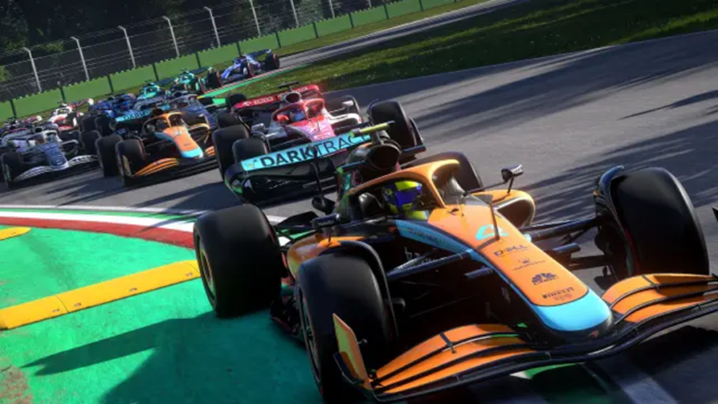 F1 22 PS5 con monoplazas oficiales de Fórmula 1 en plena competición