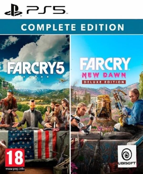 Far Cry 5 + Far Cry New Dawn Complete Edition (solo inglés) PS5 Retro