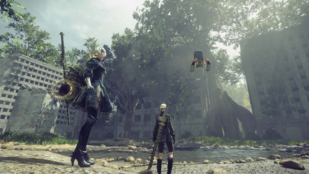 NieR: Automata digital en oferta para PS4 y PS5 en Store Gaming.