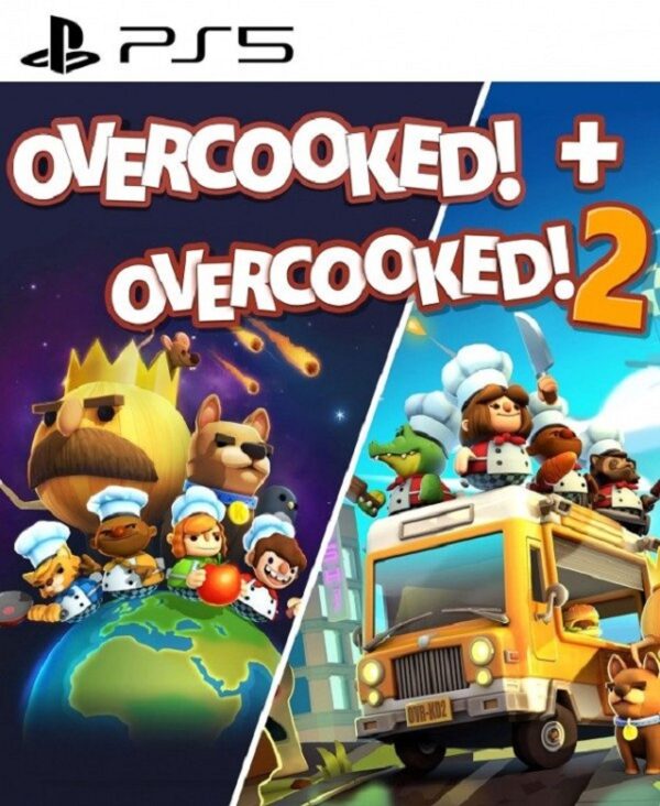 Overcooked! 1+2 PS5 Retro