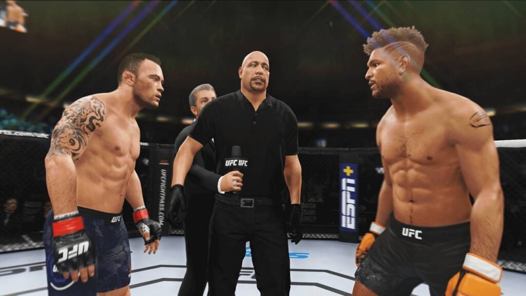 Combate de artes marciales mixtas en EA SPORTS UFC 4 para PlayStation