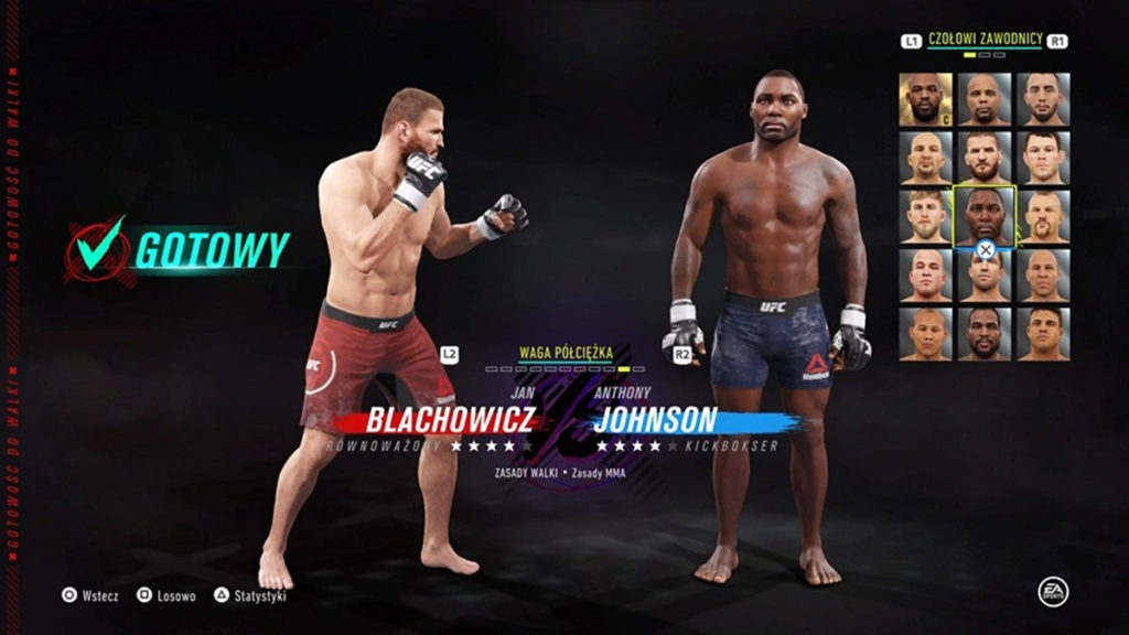 Modo Carrera de UFC 4 para PS5 con luchador personalizado