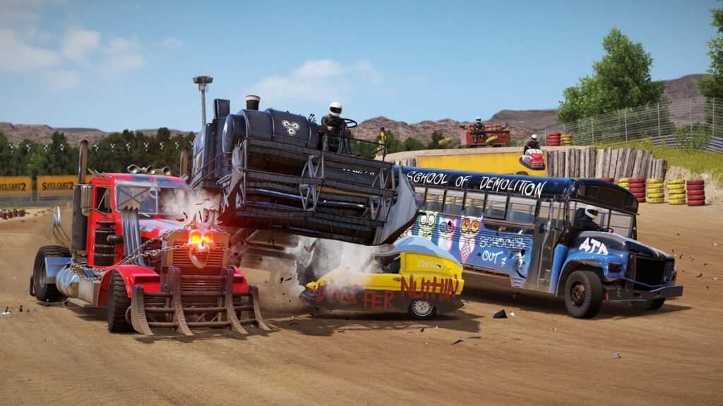 Personalización de autos de carreras en Wreckfest para PS5
