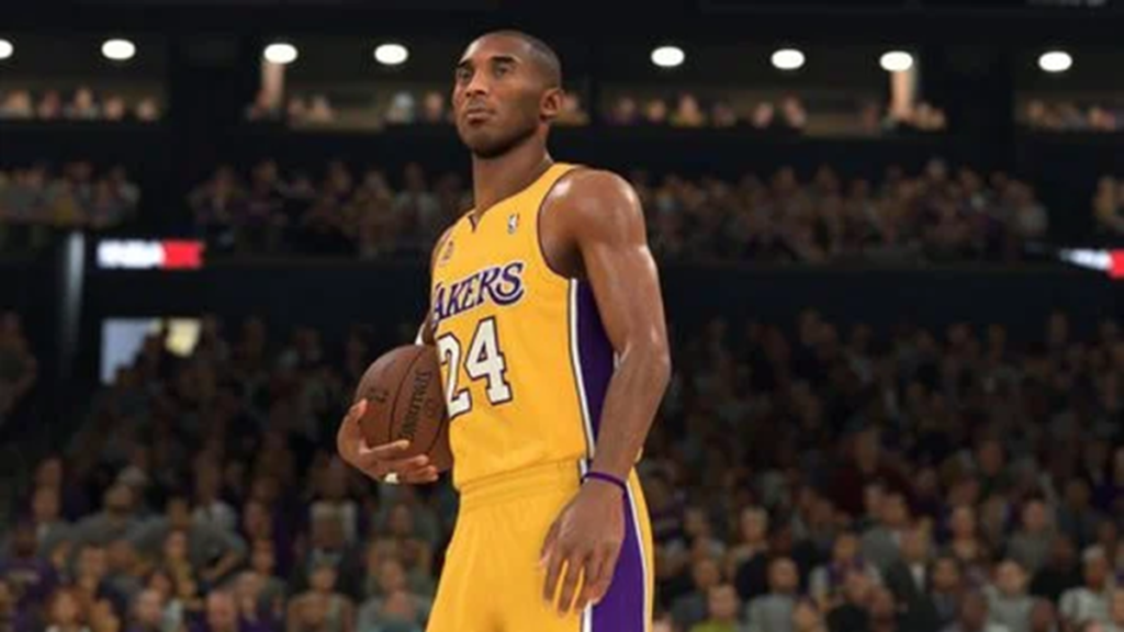 Gameplay de NBA 2K24 en PlayStation 5 con jugadores de la NBA, animaciones realistas y acción en la cancha.
