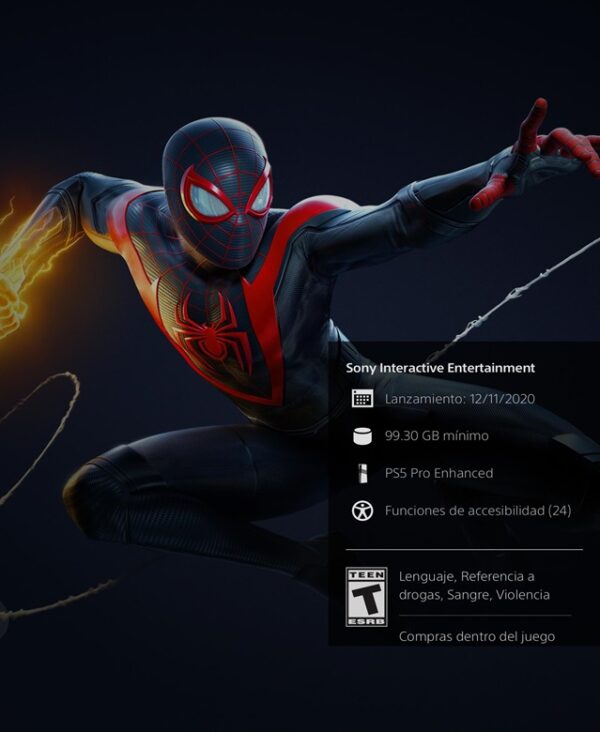 Marvel's Spiderman Miles Morales (solo inglés) - Image 2