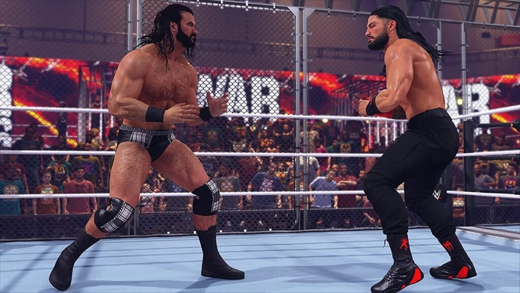 WWE 2K23 para PS5 con superestrellas oficiales de la WWE