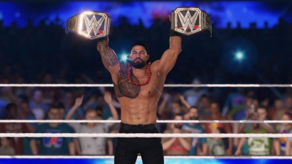 WWE 2K23 PlayStation 5 – combate de lucha libre en el ring