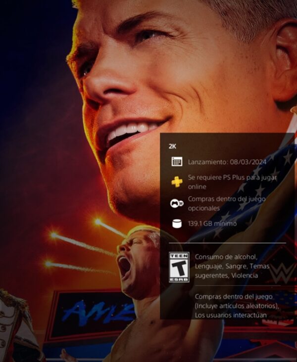 WWE 2K24 PS5 (textos en español) - Image 2