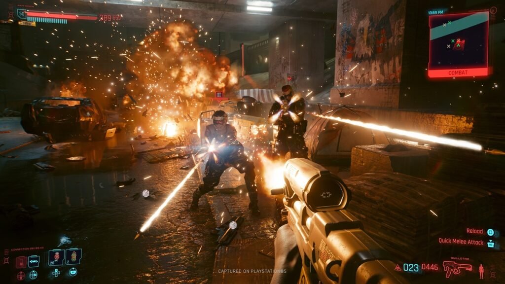 Gameplay Cyberpunk 2077 PS5