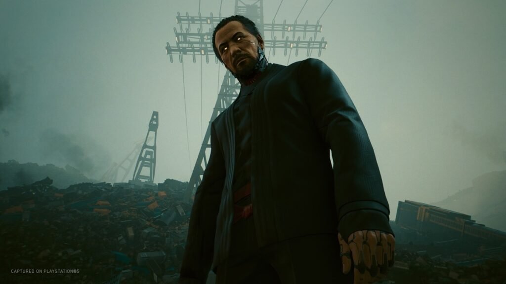 V personaje de Cyberpunk 2077 PS5