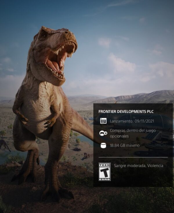 Jurassic World Evolution 2 PS5 (latino) - Image 2