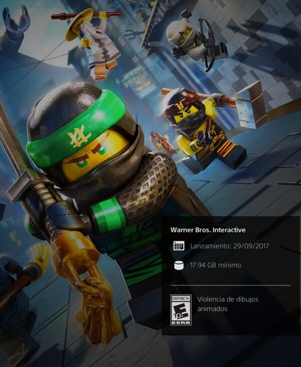 LEGO NinjaGO Movie Videogame PS5 Retro - Image 2