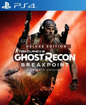 Imagen de un Ghost equipado con el contenido exclusivo de la Deluxe Edition en Tom Clancy’s Ghost Recon Breakpoint para PS4.