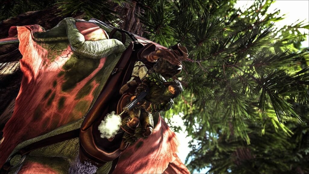 Gameplay de ARK Survival Evolved en PS5